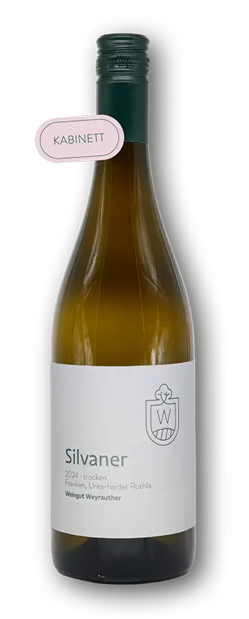 Weingut Weyrauther, Silvaner 2024, Kabinett trocken, Franken Unterhaider Röthla